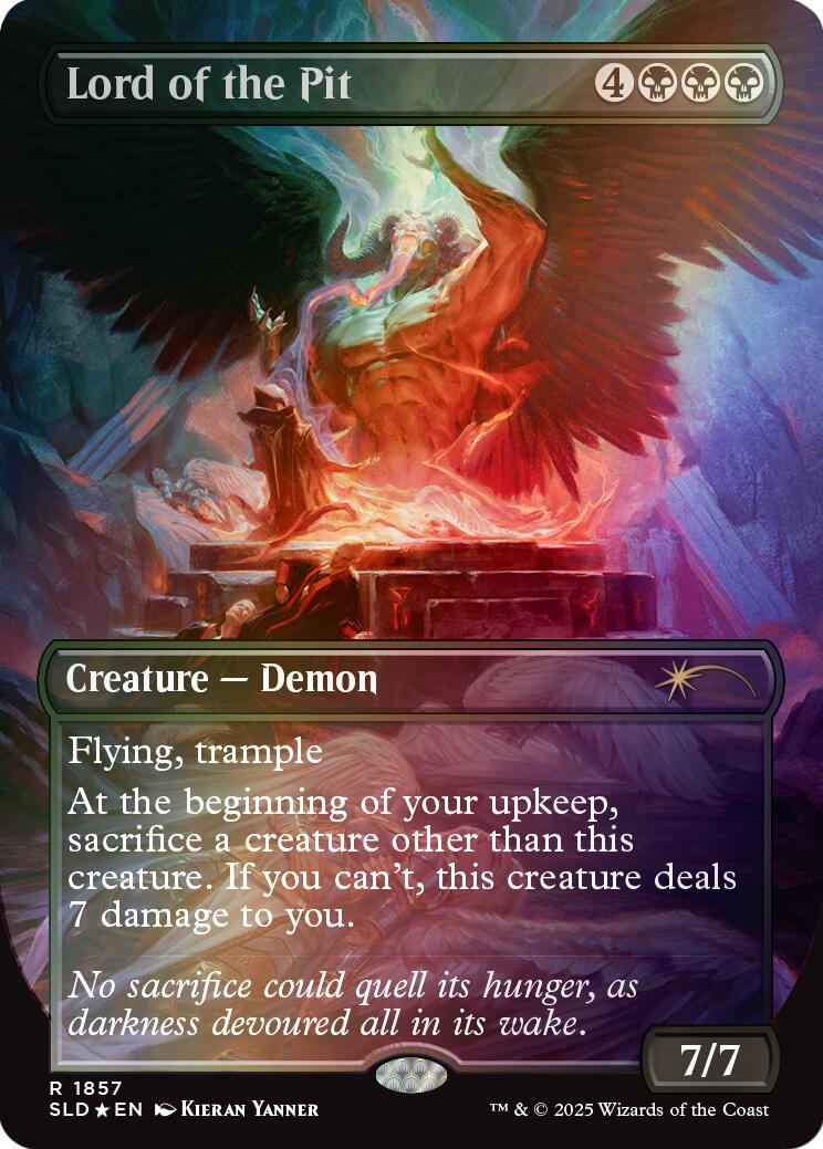Lord of the Pit (Rainbow Foil) [Secret Lair Drop Series] | Clutch Gaming