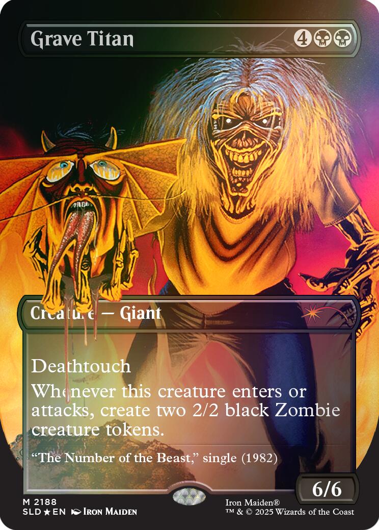 Grave Titan (2188) (Rainbow Foil) [Secret Lair Drop Series] | Clutch Gaming