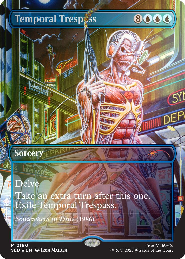 Temporal Trespass (Rainbow Foil) [Secret Lair Drop Series] | Clutch Gaming