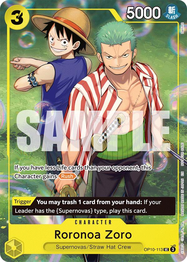 Roronoa Zoro (Learn Together Deck Set - Set Sail Event) [One Piece Promotion Cards] | Clutch Gaming