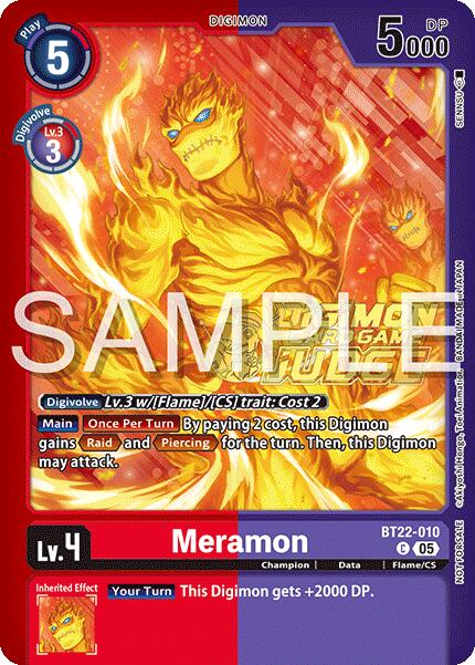 Meramon [BT22-010] (Judge Pack 2025 Wave 2) [Cyber Eden] | Clutch Gaming