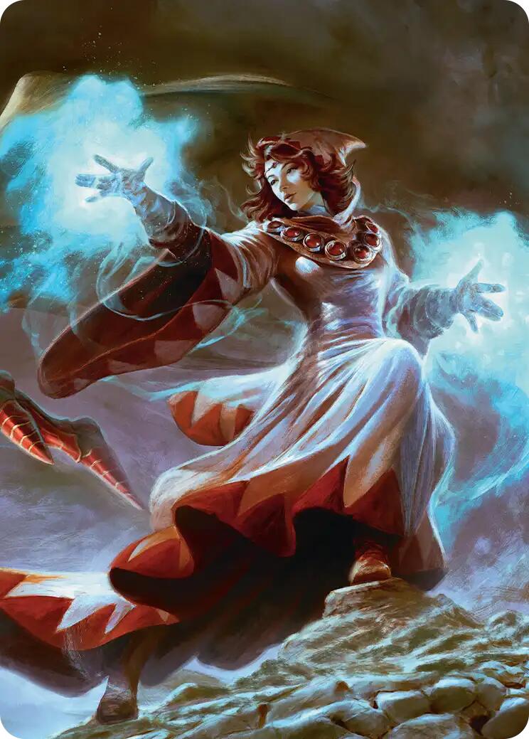 The Destined White Mage Scene Art Card [FINAL FANTASY Art Series] | Clutch Gaming