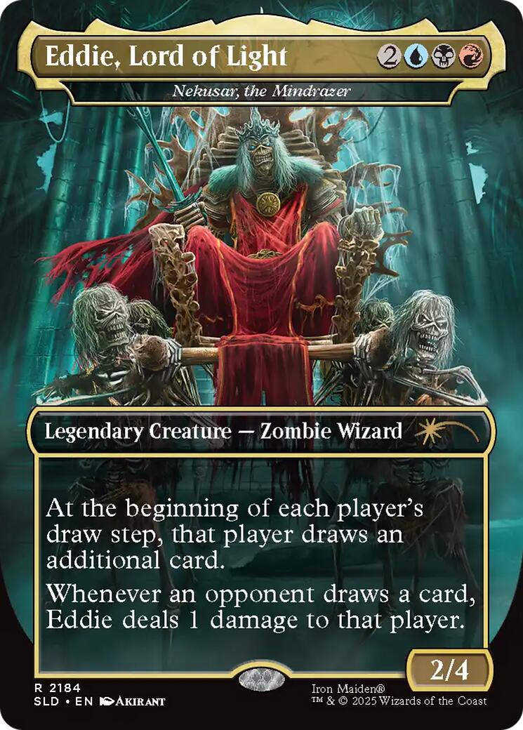 Eddie, Lord of Light - Nekusar, the Mindrazer [Secret Lair Drop Series] | Clutch Gaming