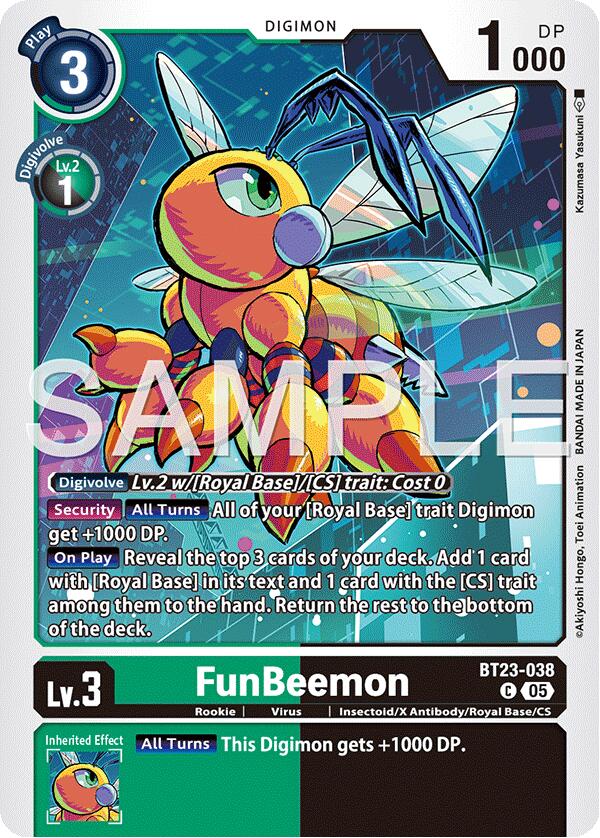 FunBeemon [BT23-038] - BT19-045 [Hackers' Slumber] | Clutch Gaming