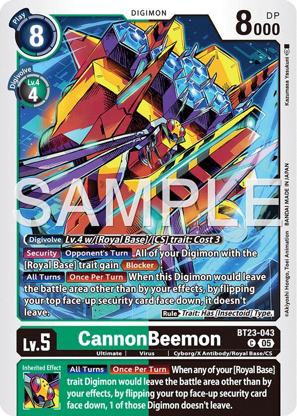 CannonBeemon [BT23-043] [Hackers' Slumber] | Clutch Gaming