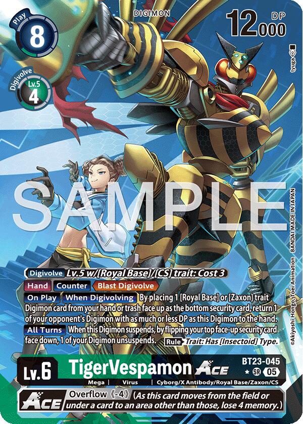 TigerVespamon ACE [BT23-045] (Alternate Art) [Hackers' Slumber] | Clutch Gaming
