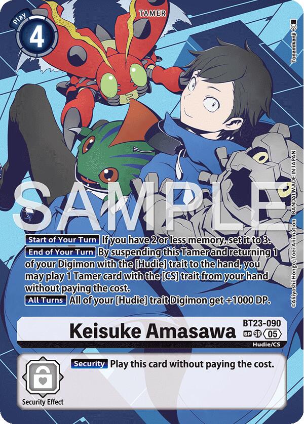 Keisuke Amasawa [BT23-090] (SP) [Hackers' Slumber] | Clutch Gaming