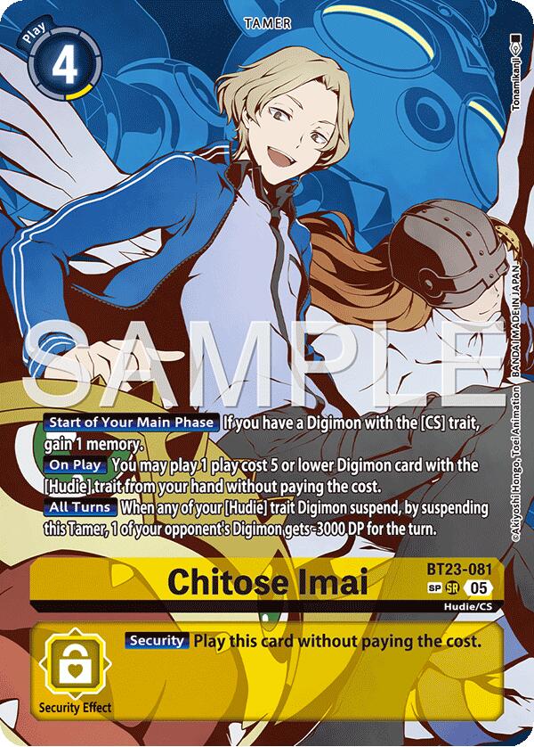 Chitose Imai [BT23-081] (SP) [Hackers' Slumber] | Clutch Gaming