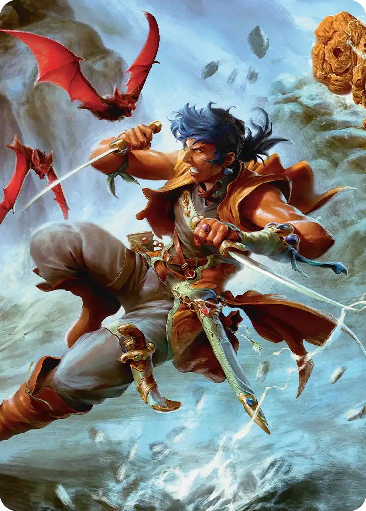 The Destined Thief Scene Art Card [FINAL FANTASY Art Series] | Clutch Gaming