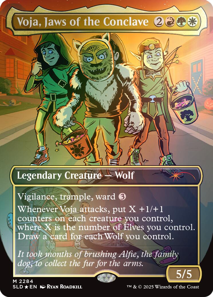 Voja, Jaws of the Conclave (Rainbow Foil) [Secret Lair Drop Series] | Clutch Gaming