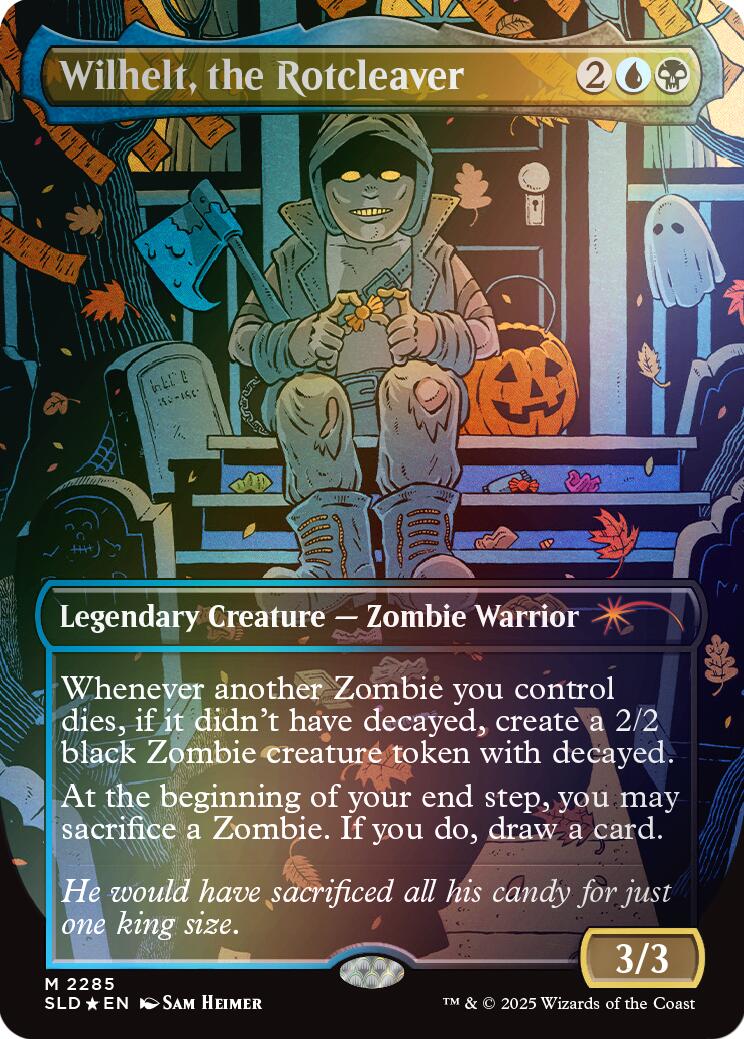 Wilhelt, the Rotcleaver (Rainbow Foil) [Secret Lair Drop Series] | Clutch Gaming