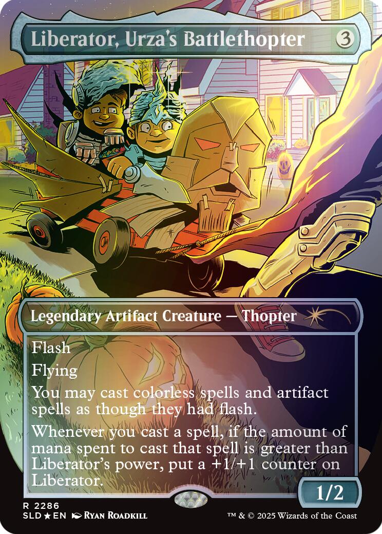 Liberator, Urza's Battlethopter (Rainbow Foil) [Secret Lair Drop Series] | Clutch Gaming