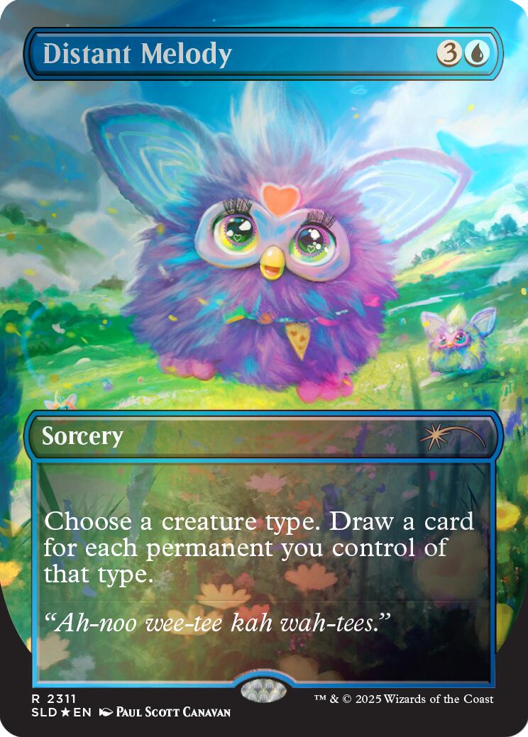 Distant Melody (2311) (Rainbow Foil) [Secret Lair Drop Series] | Clutch Gaming