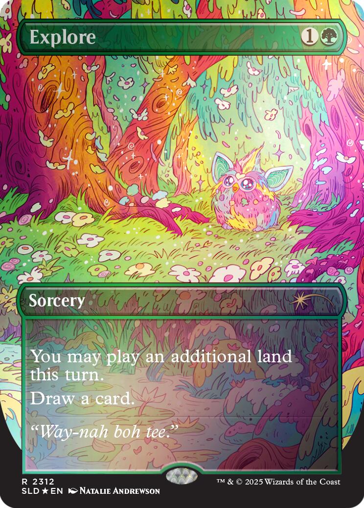 Explore (2312) (Rainbow Foil) [Secret Lair Drop Series] | Clutch Gaming