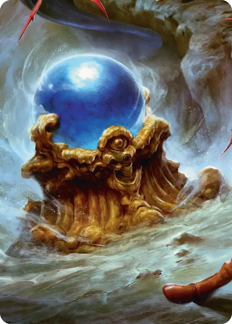 Chaos Shrine's Black Crystal Scene Art Card [FINAL FANTASY Art Series] | Clutch Gaming