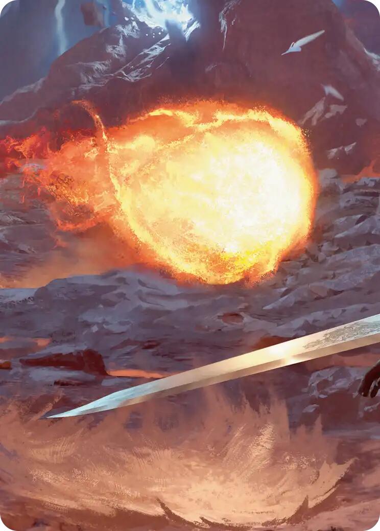 Duelist's Flame Scene Art Card [FINAL FANTASY Art Series] | Clutch Gaming