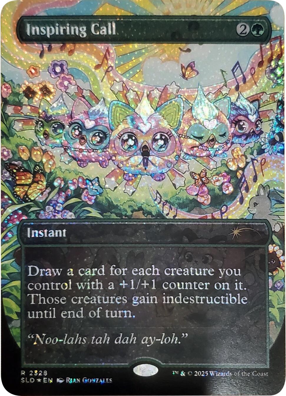 Inspiring Call (Confetti Foil) [Secret Lair Drop Series] | Clutch Gaming