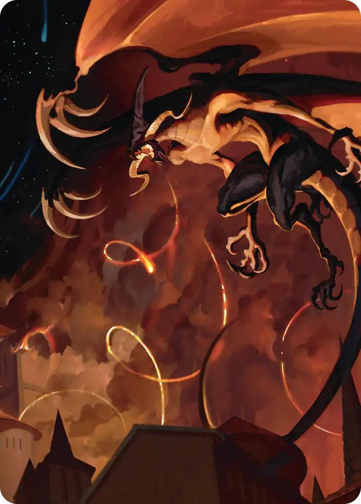 Mega Flare Scene Art Card [FINAL FANTASY Art Series] | Clutch Gaming