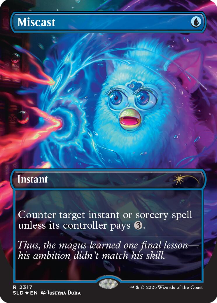 Miscast (Rainbow Foil) [Secret Lair Drop Series] | Clutch Gaming