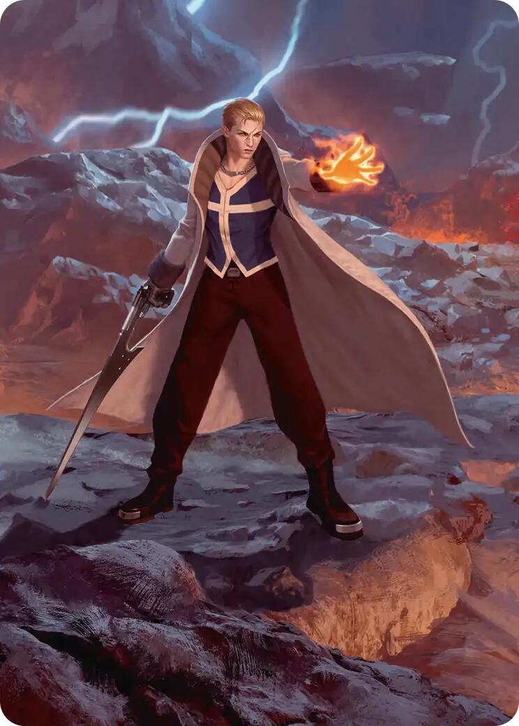 Seifer, Balamb Rival Scene Art Card [FINAL FANTASY Art Series] | Clutch Gaming