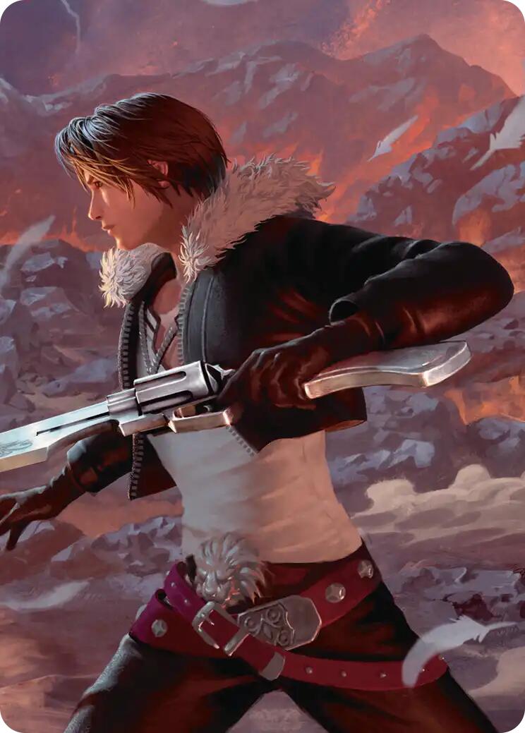 Squall, Gunblade Duelist Scene Art Card [FINAL FANTASY Art Series] | Clutch Gaming