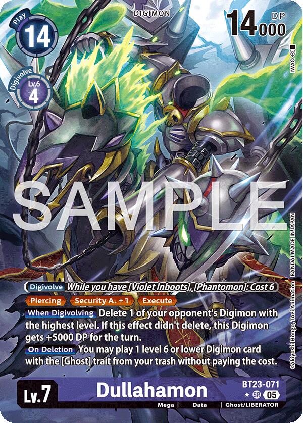 Dullahamon [BT23-071] (Alternate Art) [Hackers' Slumber] | Clutch Gaming