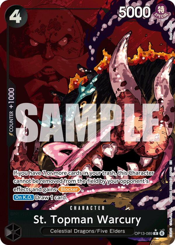 St. Topman Warcury (Alternate Art) [Carrying On His Will] | Clutch Gaming