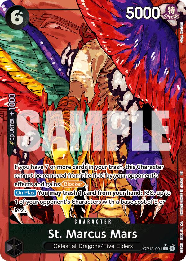 St. Marcus Mars (Alternate Art) [Carrying On His Will] | Clutch Gaming