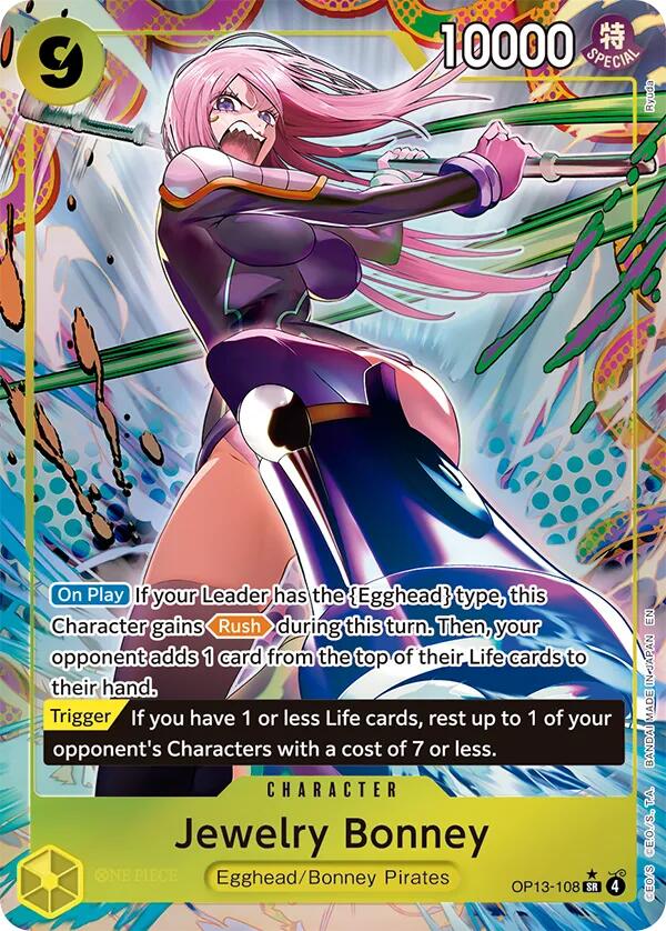 Jewelry Bonney (Alternate Art) [Carrying On His Will] | Clutch Gaming