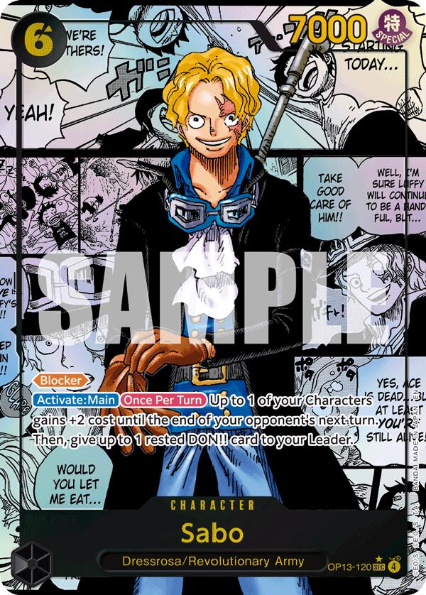Sabo (Super Alternate Art) [Carrying On His Will] | Clutch Gaming