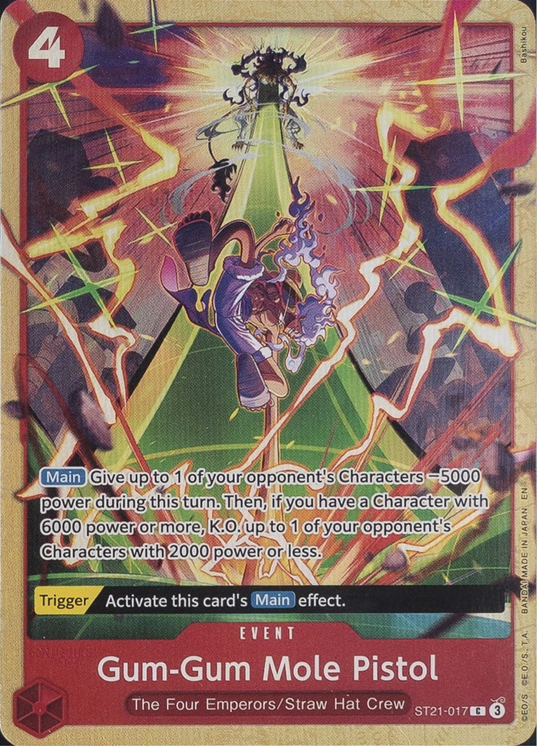 Gum-Gum Mole Pistol (Premium Card Collection -Best Selection Vol.5) [One Piece Promotion Cards] | Clutch Gaming