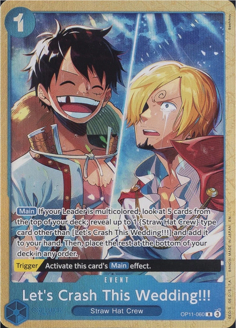 Let's Crash This Wedding!!! [One Piece Promotion Cards] | Clutch Gaming