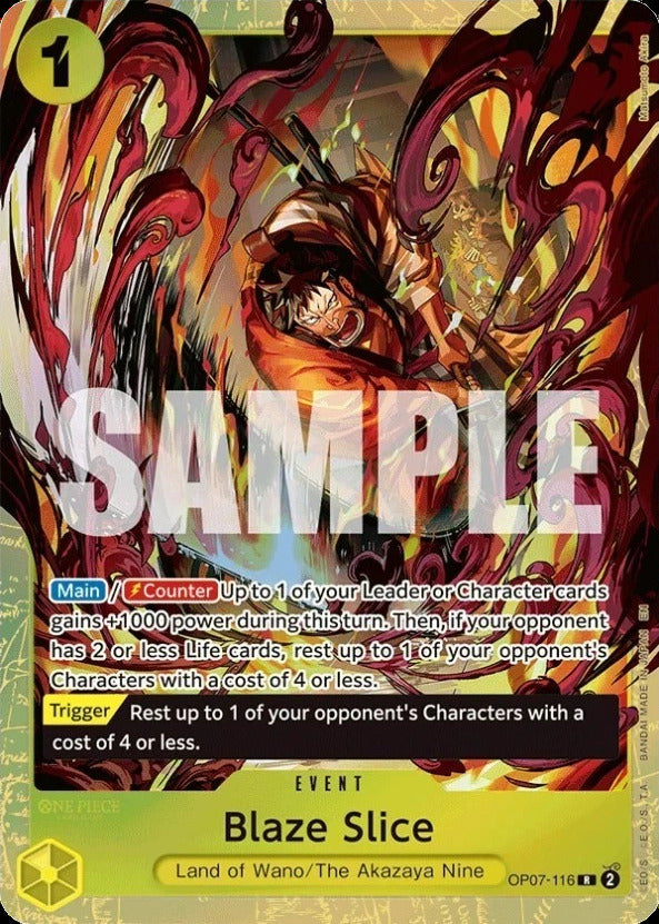 Blaze Slice [One Piece Promotion Cards] | Clutch Gaming