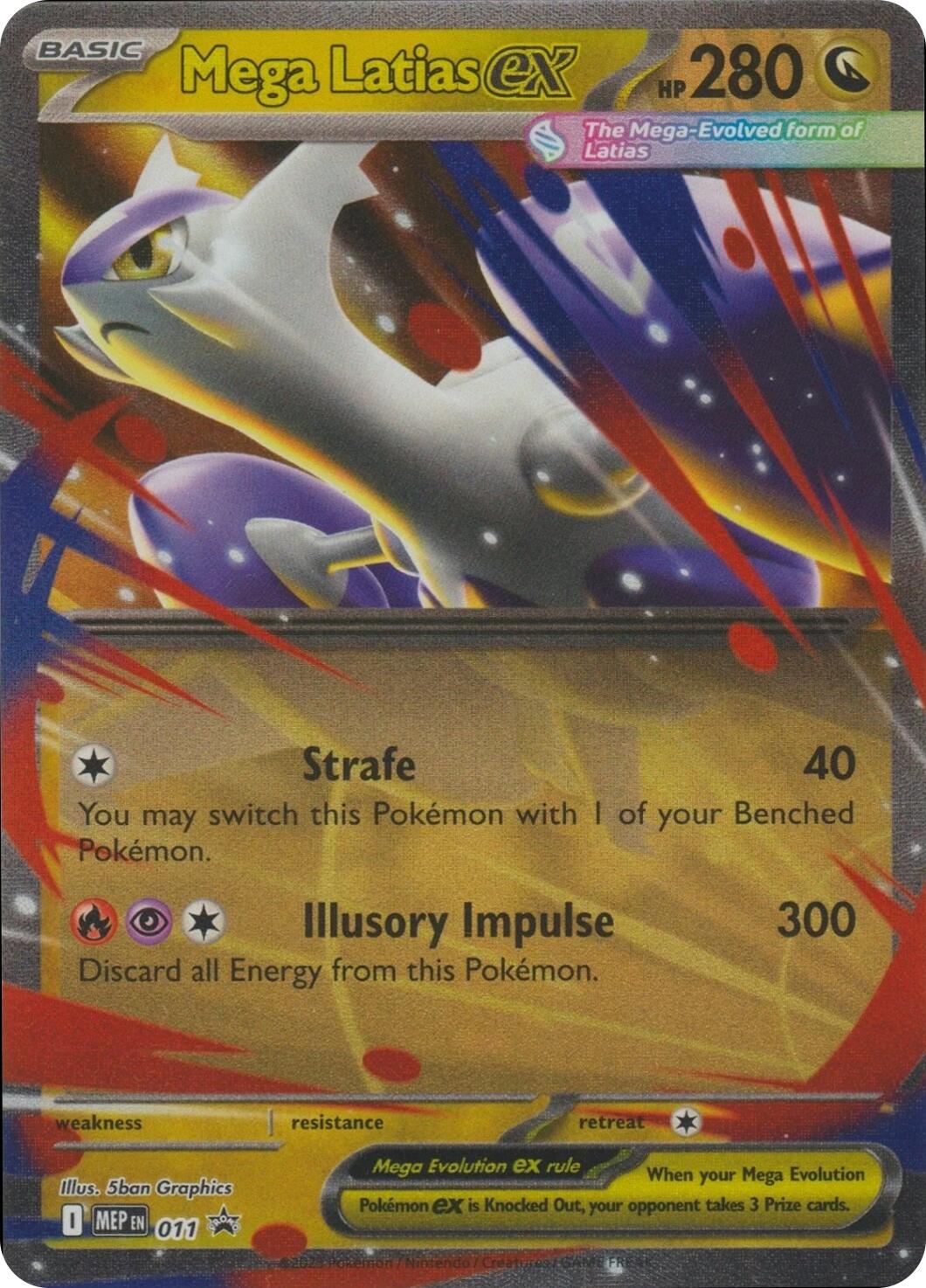 Mega Latias ex (011) [Mega Evolutions Promo] | Clutch Gaming