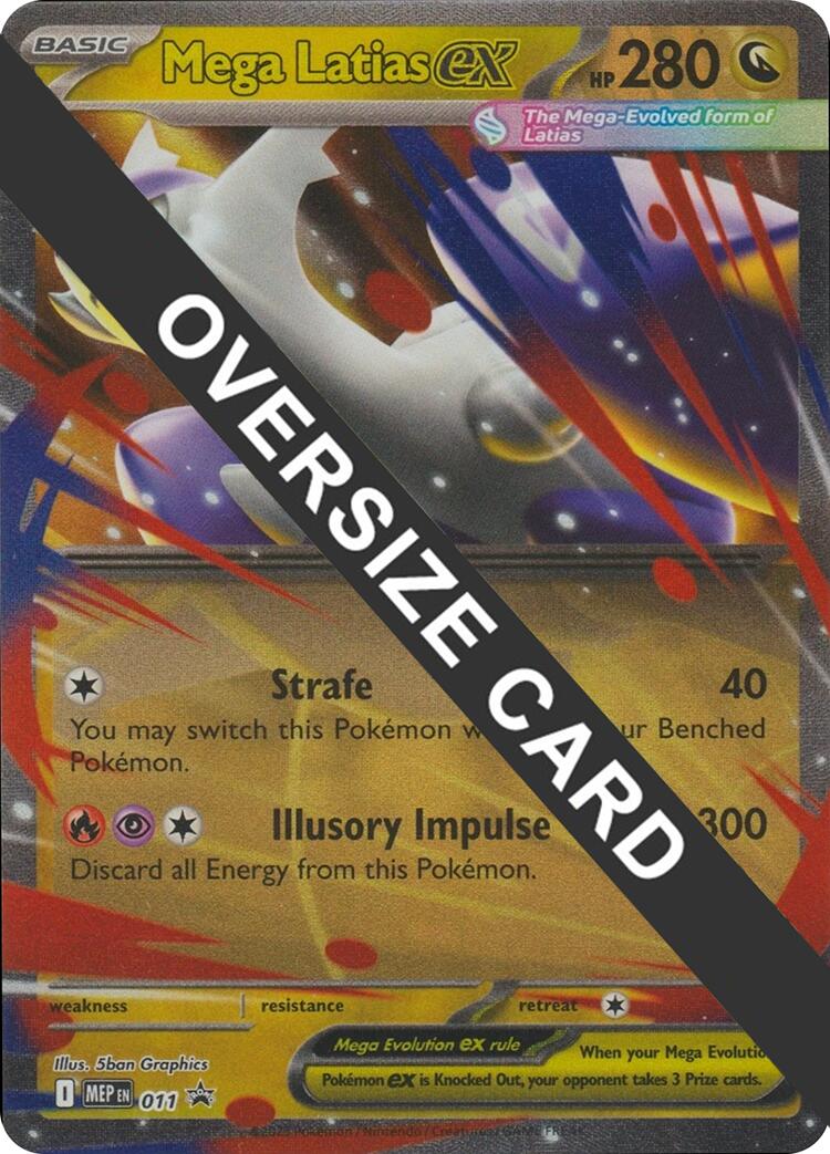 Mega Latias ex (011) (Jumbo Card) [Mega Evolutions Promo] | Clutch Gaming