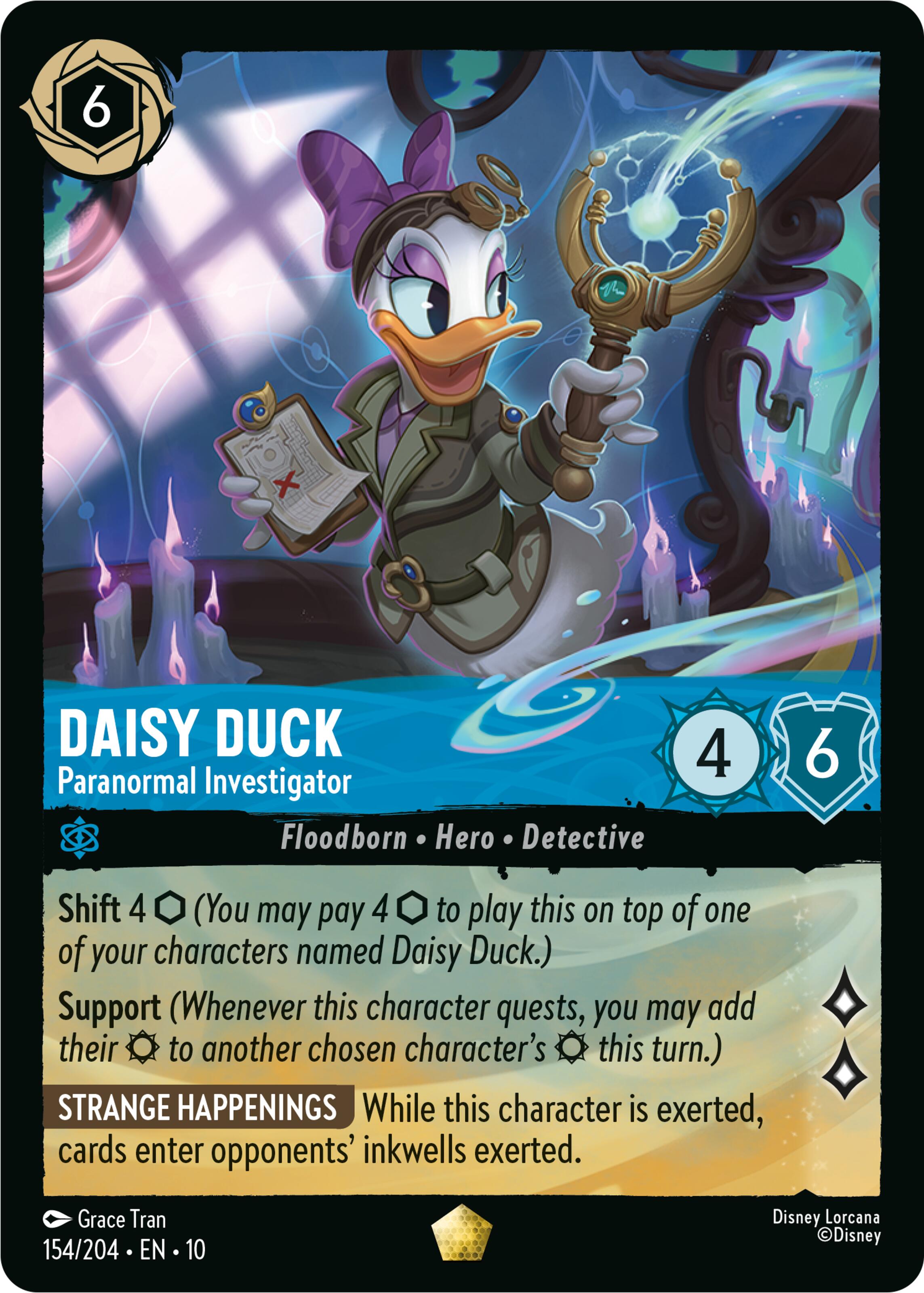 Daisy Duck - Paranormal Investigator (154/204) [Whispers in the Well] | Clutch Gaming