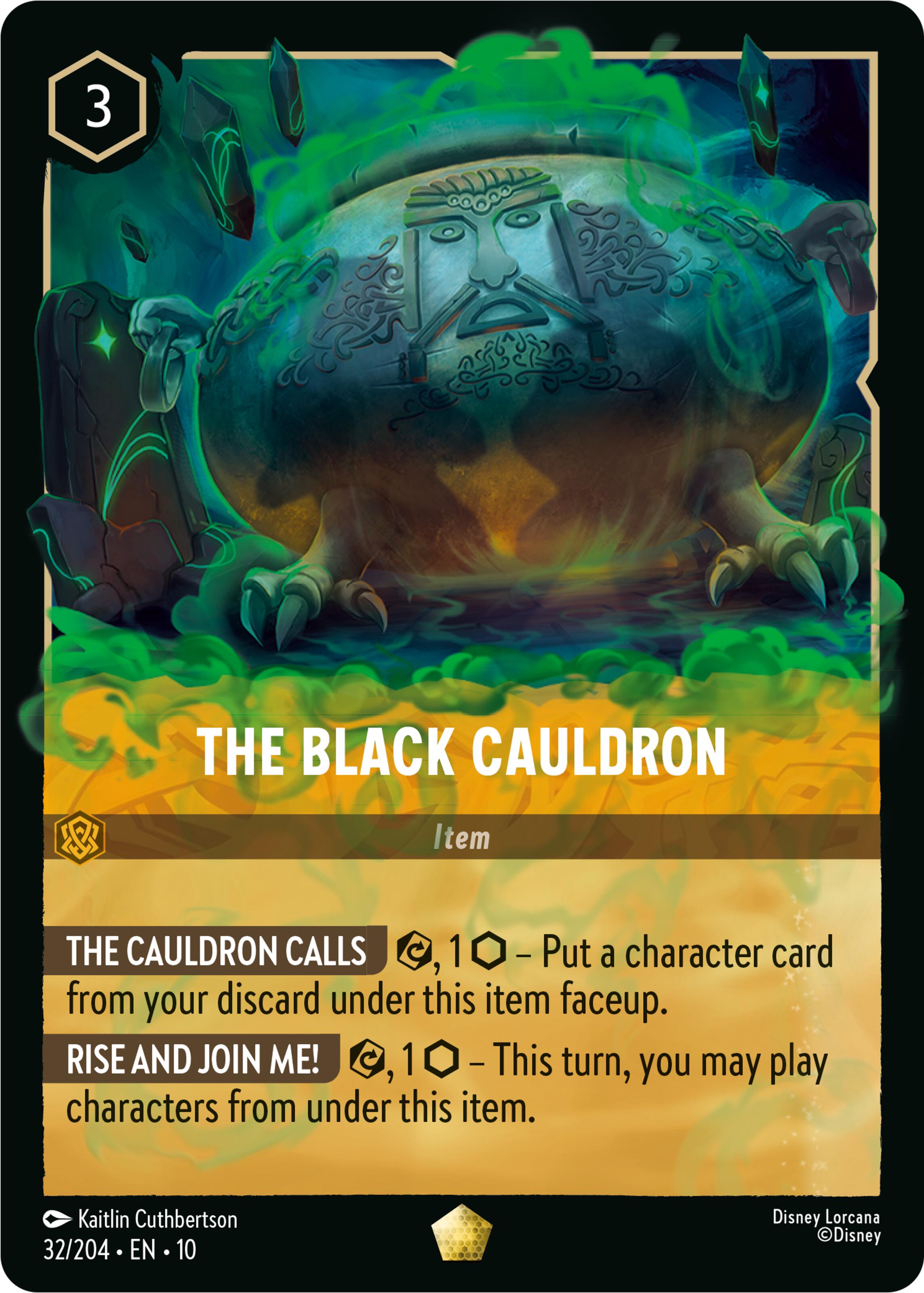 The Black Cauldron (32/204) [Whispers in the Well] | Clutch Gaming