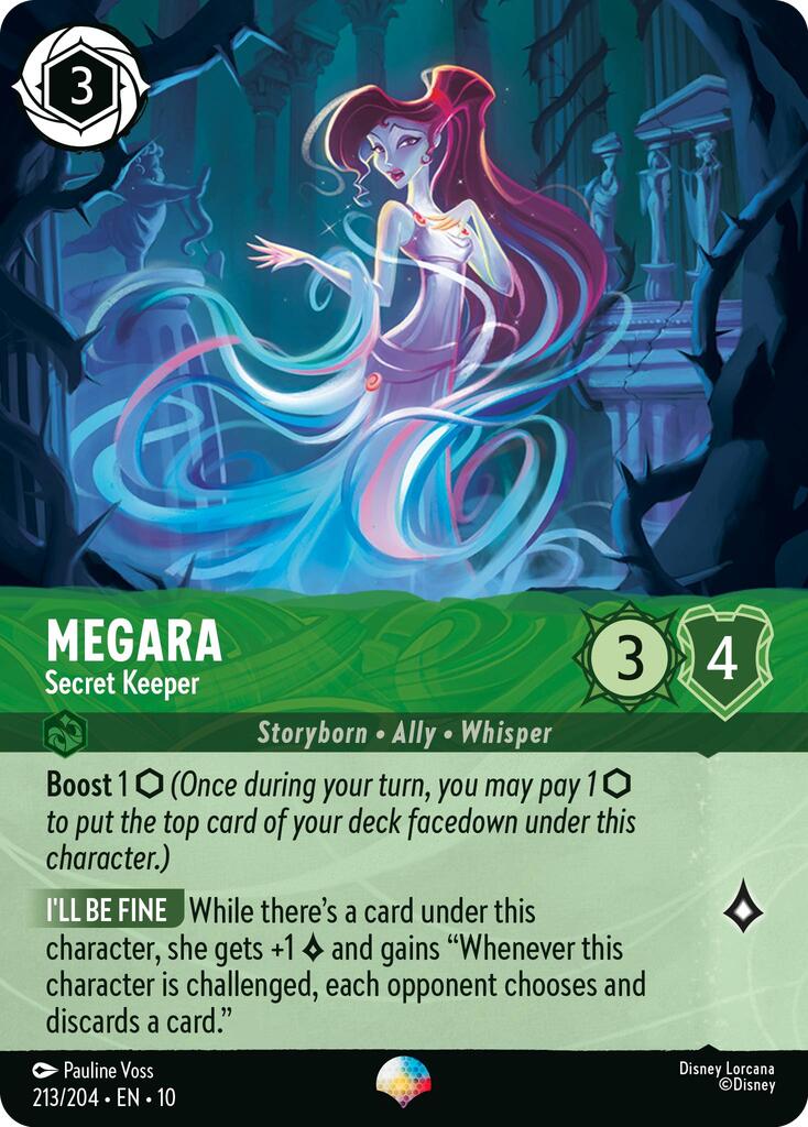 Megara - Secret Keeper (Epic) (213/204) [Whispers in the Well] | Clutch Gaming