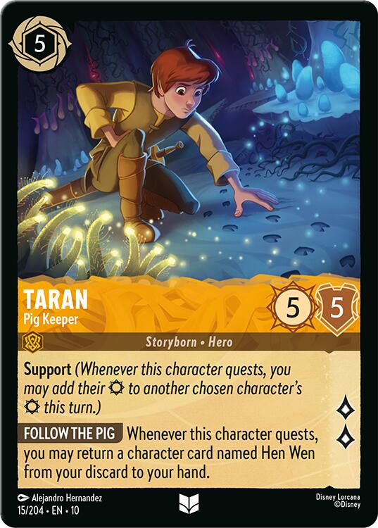 Taran - Pig Keeper (15/204) [Whispers in the Well] | Clutch Gaming