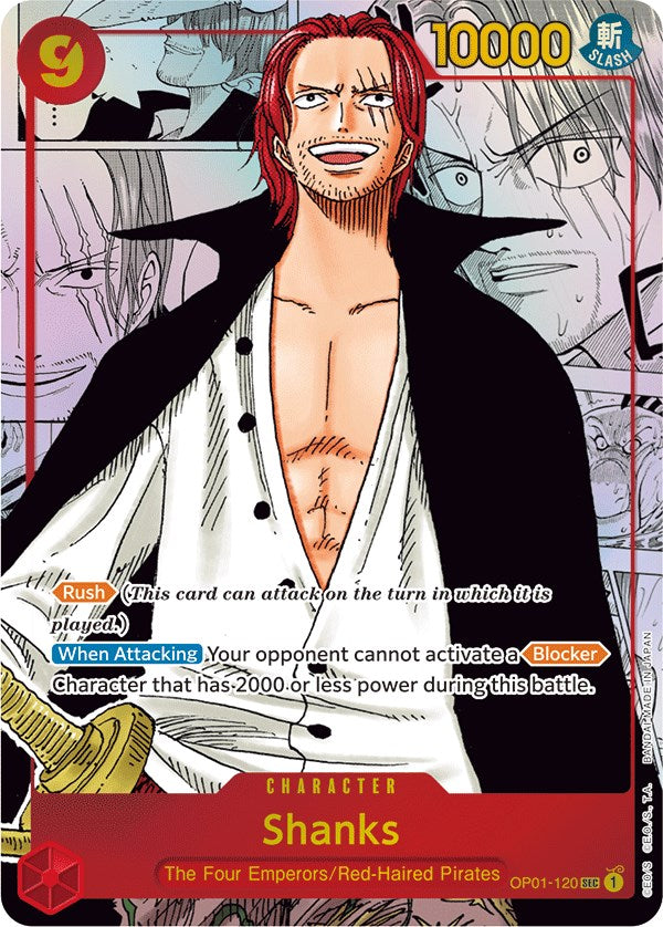 Shanks (Parallel) (Alternate Art) [Romance Dawn] | Clutch Gaming