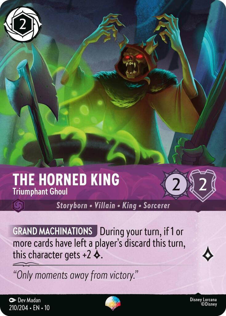 The Horned King - Triumphant Ghoul (Epic) (210/204) [Whispers in the Well] | Clutch Gaming