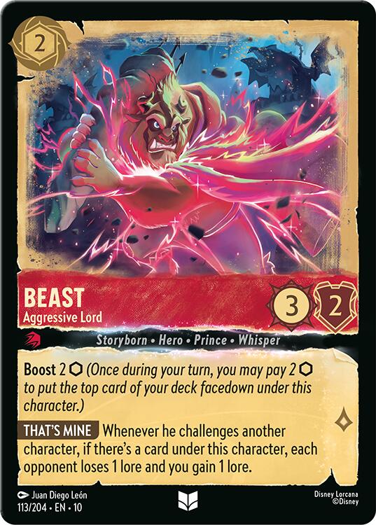 Beast - Aggressive Lord (113/204) [Whispers in the Well] | Clutch Gaming