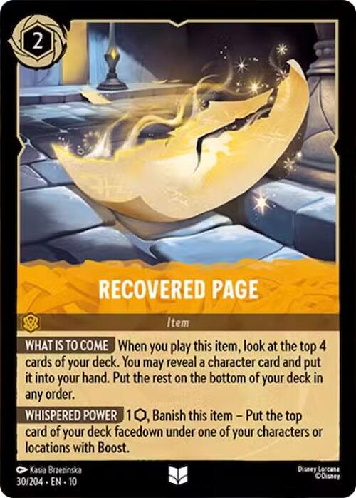 Recovered Page (30/204) [Whispers in the Well] | Clutch Gaming