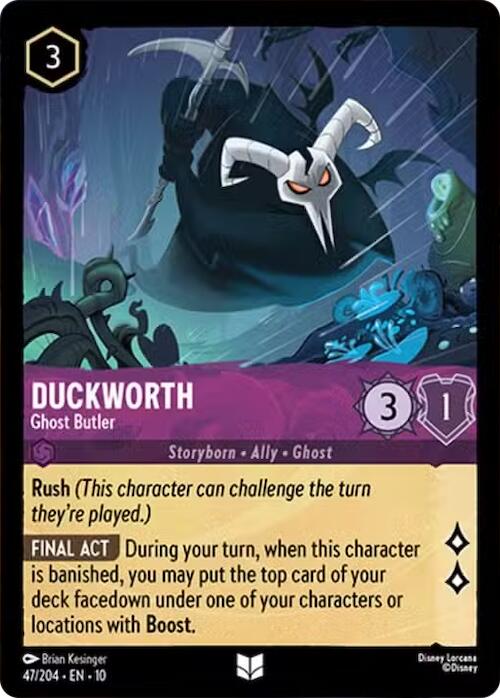 Duckworth - Ghost Butler (47/204) [Whispers in the Well] | Clutch Gaming
