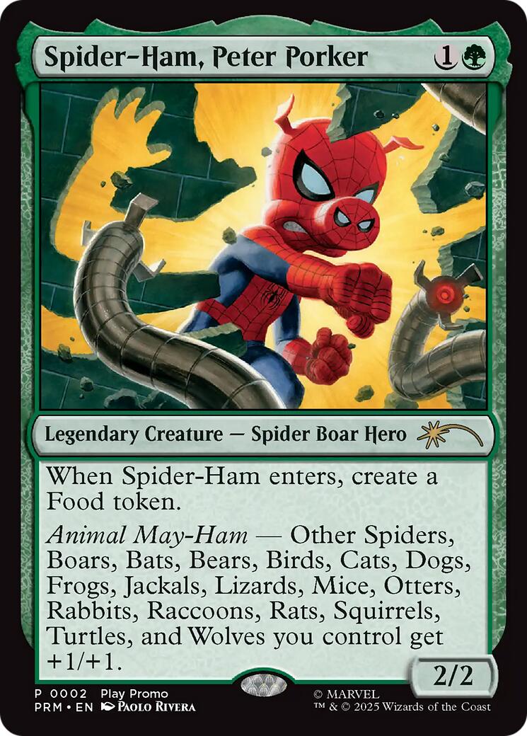 Spider-Ham, Peter-Porker [Wizards Play Network 2025] | Clutch Gaming