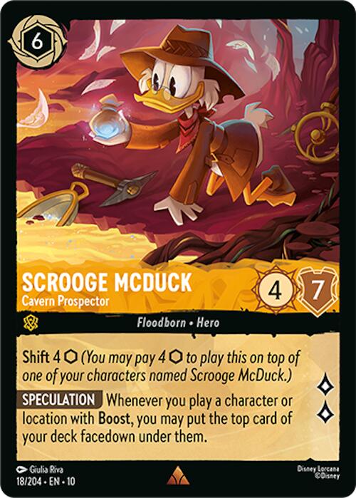 Scrooge McDuck - Cavern Prospector (18/204) [Whispers in the Well] | Clutch Gaming
