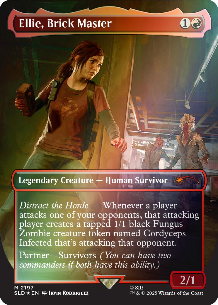 Ellie, Brick Master (Rainbow Foil) [Secret Lair Drop Series] | Clutch Gaming