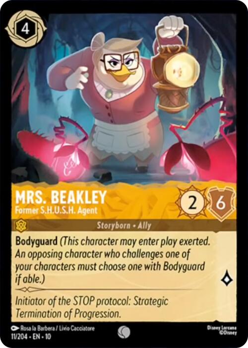 Mrs. Beakley - Former S.H.U.S.H. Agent (11/204) [Whispers in the Well] | Clutch Gaming