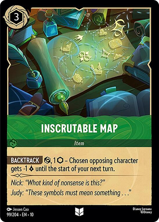 Inscrutable Map (99/204) [Whispers in the Well] | Clutch Gaming