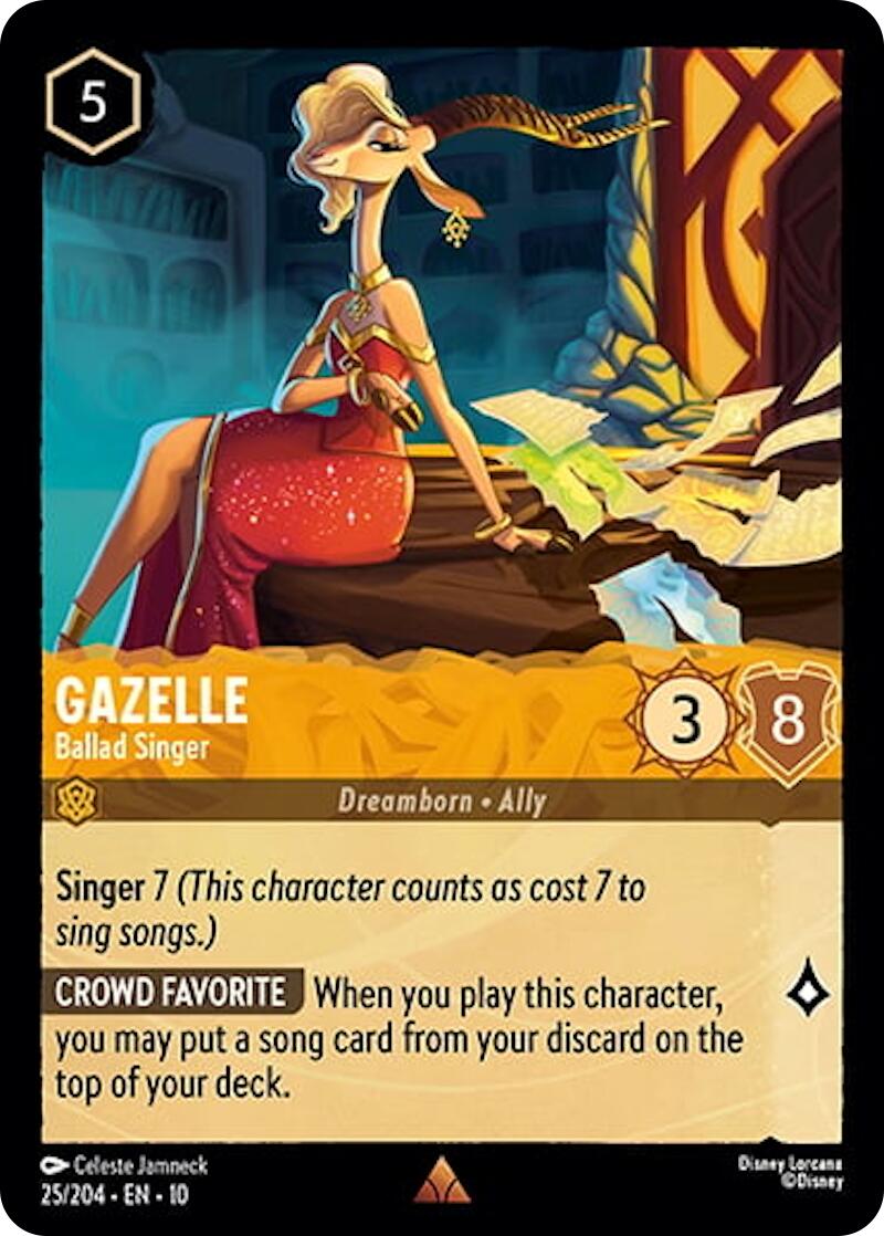 Gazelle - Ballad Singer (25/204) [Whispers in the Well] | Clutch Gaming